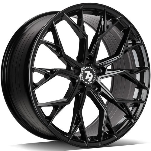 Janta aliaj seventy9 SCF-H BG - Black Glossy CB66.5 5/112 21X9.5 ET25