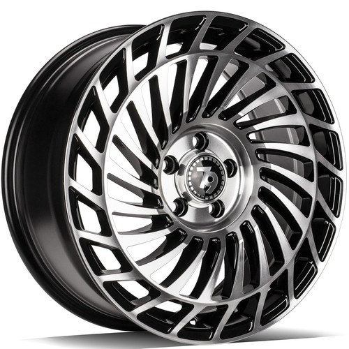 Janta aliaj seventy9 SCF-K 8.0x18 5x112 ET30 BFP - Black Front Polished