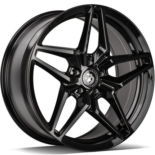 Janta aliaj seventy9 SCF-M 8.5x19 5x112 ET35 BG - Black Glossy