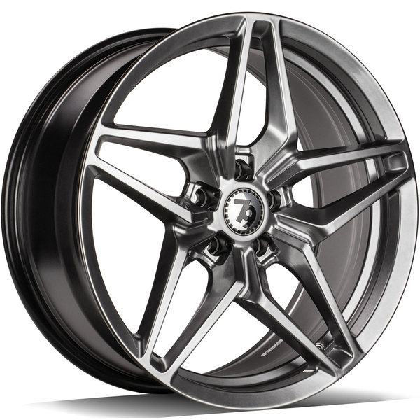 Janta aliaj seventy9 SCF-M DHB - Diamond Hyper Black CB66.6 5/112 19X8.5 ET35