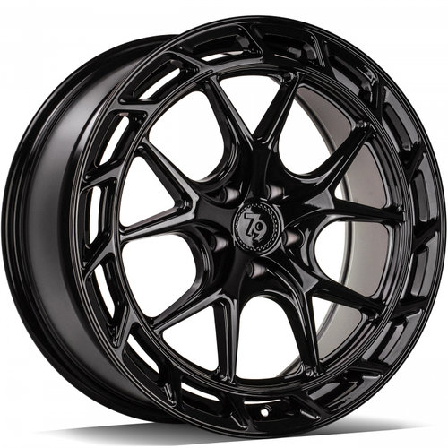 Janta aliaj seventy9 SCF-W BG - Black Glossy CB66.6 5/112 19X8.5 ET30
