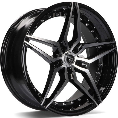 Janta aliaj seventy9 SV-AR 9.5x19 5x120 ET35 BFP - Black Front Polished