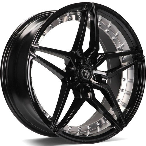 Janta aliaj seventy9 SV-AR 9.5x19 5x120 ET35 BGIP - Black Glossy Inner Polished