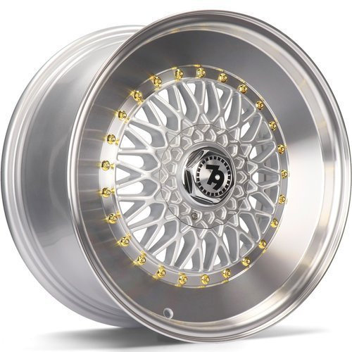 Janta aliaj seventy9 SV-F SFP - Silver Front Polished CB67.1 4/100|114.3 16X7.0 ET35