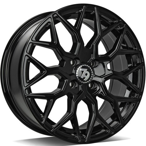 Janta aliaj seventy9 SV-K 7.0x16 4x100 ET38 BG - Black Glossy
