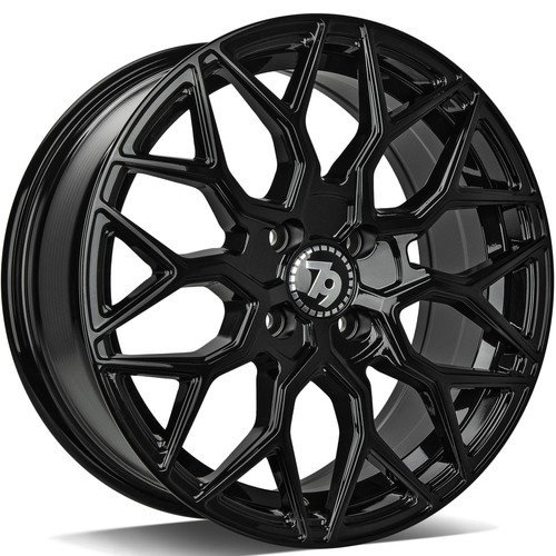 Janta aliaj seventy9 SV-K 7.0x16 4x100 ET38 BG - Black Glossy