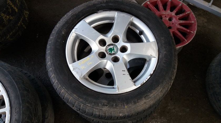 Janta aliaj Skoda Fabia 1, R14, 5 x 100, cod : SKO-4A-4