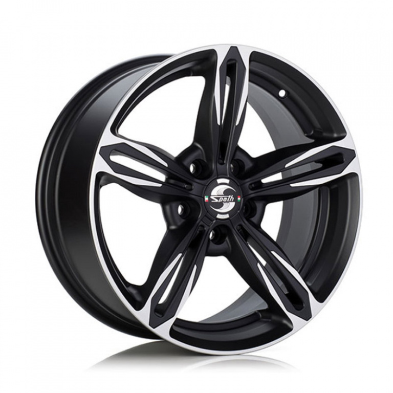 Janta aliaj Spath SP13/M 8X19 ET30 5X112 72,6 BLACK MATT POLISHED