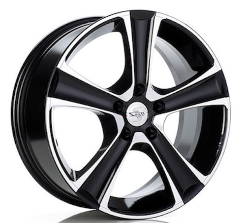 Janta aliaj Spath SP18 BLACK MATT POLISHED CB65.1 5/120 20X9 ET50