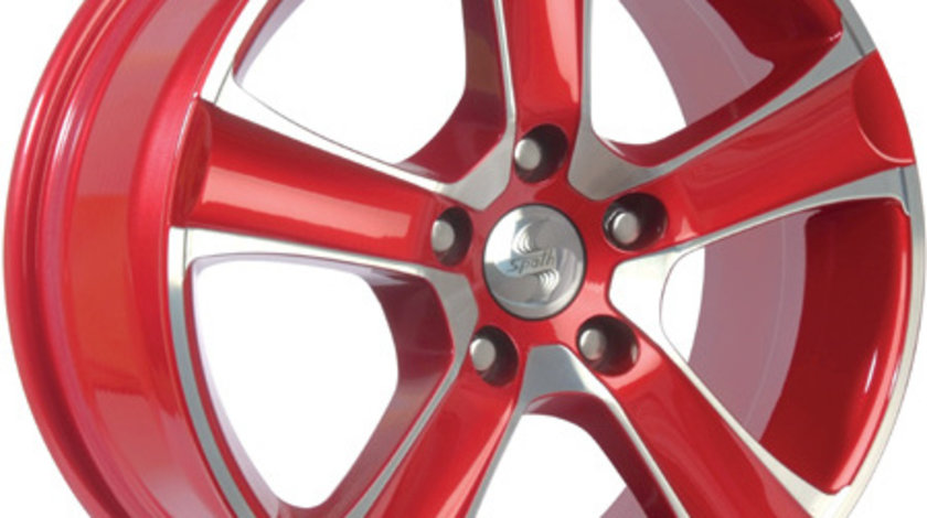 Janta aliaj Spath SP18 RED POLISHED CB67.1 4/98 16X7 ET30