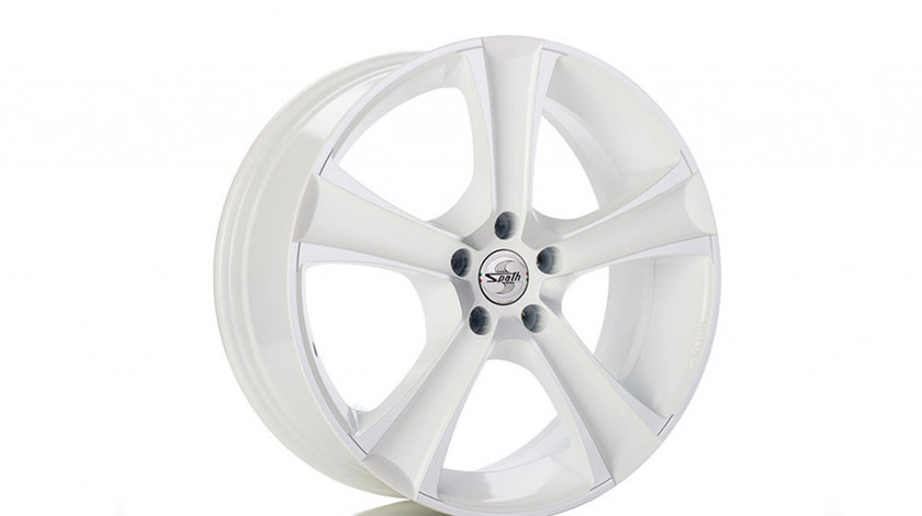 Janta aliaj Spath SP18 WHITE POLISHED CB66.5 5/112 18X8 ET50