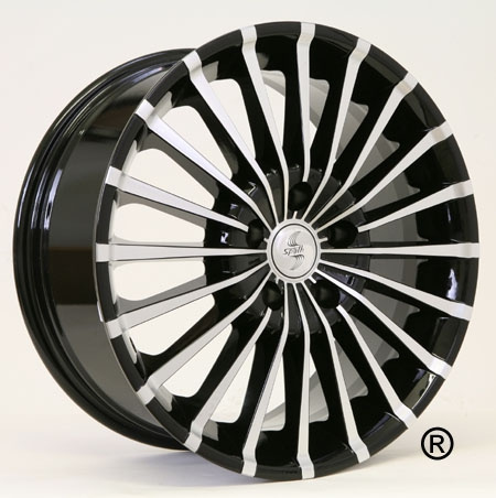 Janta aliaj Spath SP21 BLACK POLISHED CB67.1 5/114,3 19X8 ET48