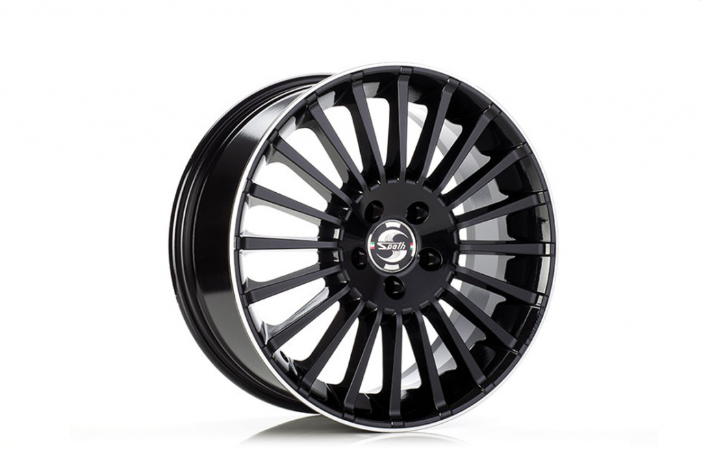 Janta aliaj Spath SP21/M 8X19 ET35 5X112 66,5 BLACK LIP POLISHED