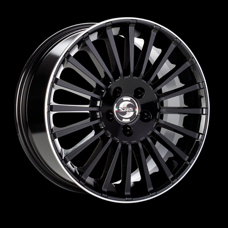 Janta aliaj Spath SP21/M BLACK LIP POLISHED CB66.5 5/112 19X8 ET20