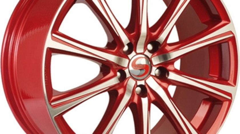 Janta aliaj Spath SP22 RED POLISHED CB66.5 5/112 18X8 ET45