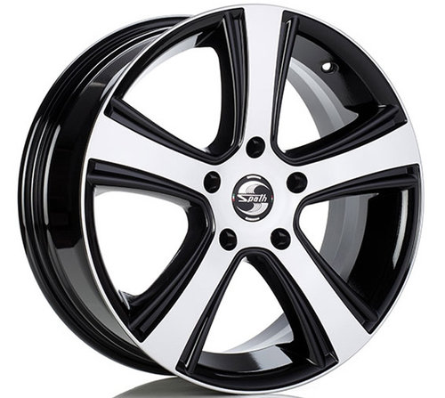 Janta aliaj Spath SP23 BLACK POLISHED CB66.5 5/112 20X8 ET30