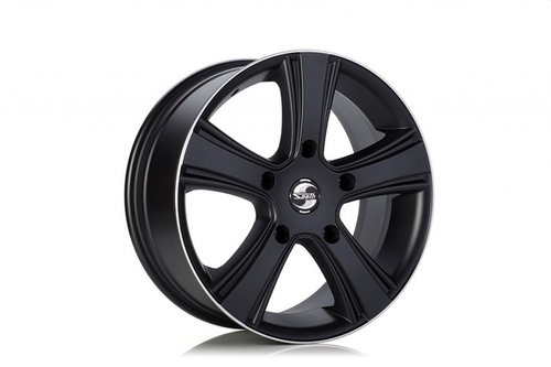 Janta aliaj Spath SP23/H BLACK MATT LIP POLISHED CB84.1 5/130 19X8 ET30
