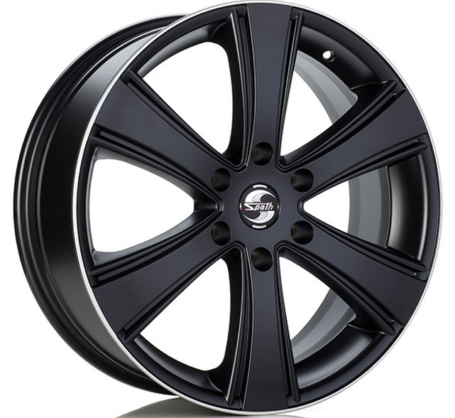 Janta aliaj Spath SP23/HC BLACK MATT CB100.1 6/139,7 19X8 ET33
