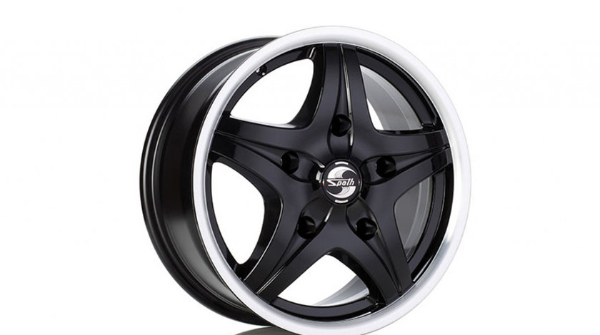 Janta aliaj Spath SP24/H BLACK LIP POLISHED CB84.1 6/130 16X7 ET55