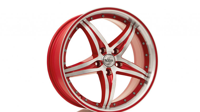 Janta aliaj Spath SP28/S RED POLISHED CB72.6 5/120 18X8 ET35