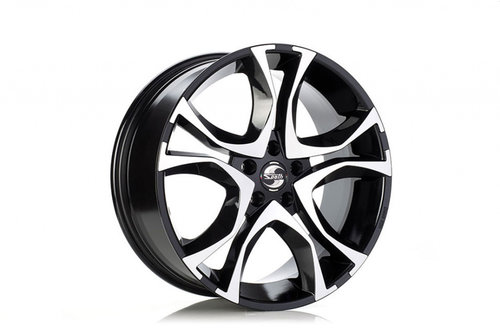 Janta aliaj Spath SP29 BLACK POLISHED CB66.5 5/112 20X9 ET40