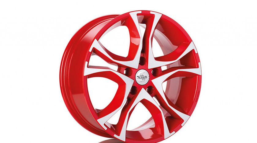 Janta aliaj Spath SP29 RED POLISHED CB66.5 5/112 20X9 ET40