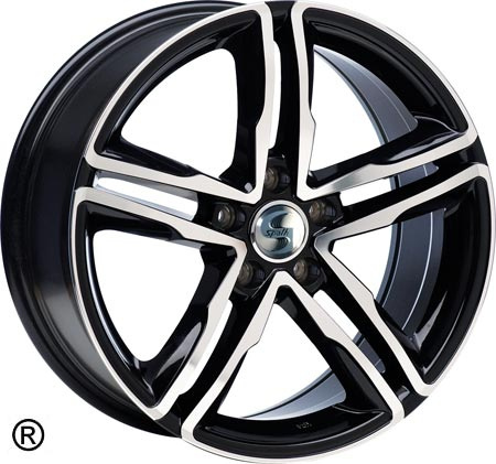 Janta aliaj Spath SP35 8X18 ET38 5X114,3 73,2 BLACK POLISHED
