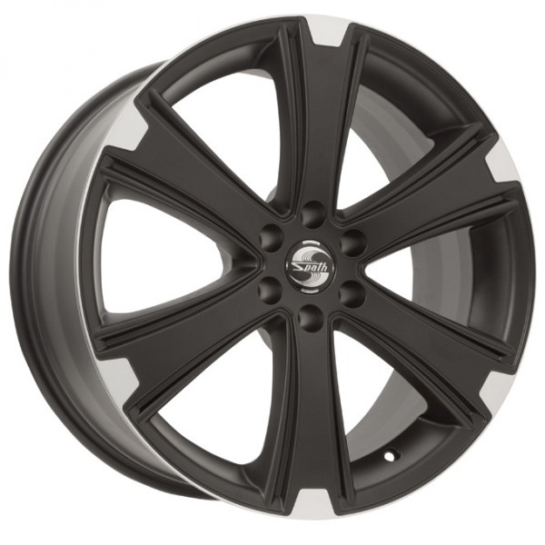 Janta aliaj Spath SP36/H 9,5X20 ET30 6X114,3 73,2 BLACK MATT LIP POLISHED
