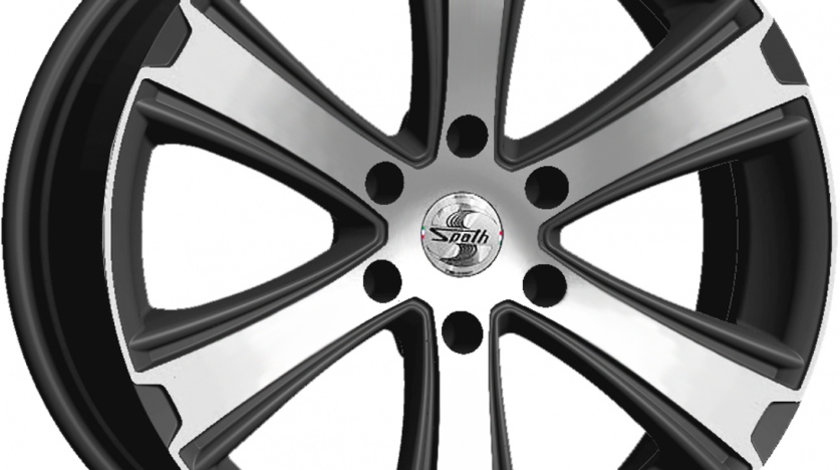 Janta aliaj Spath SP36/H BLACK MATT POLISHED CB65.1 5/160 16X7 ET50