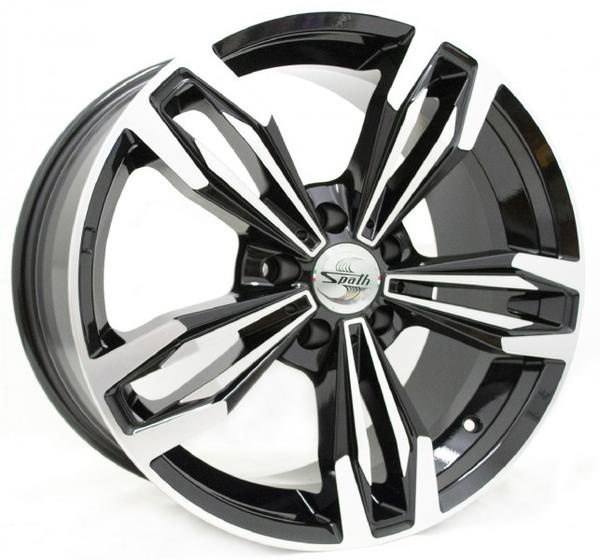 Janta aliaj Spath SP38 BLACK SPECIAL LIP POLISHED CB72.6 5/120 19X9,5 ET30