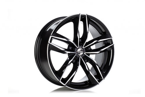 Janta aliaj Spath SP43 BLACK POLISHED CB66.5 5/112 18X8 ET35