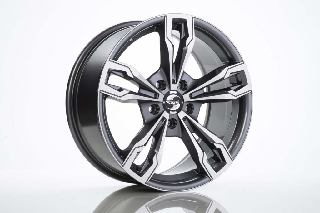 Janta aliaj Spath SP44 ANTHRACITE POLISHED CB72.6 5/120 18X9 ET35