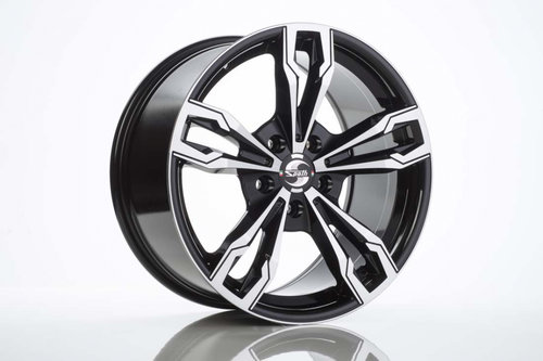 Janta aliaj Spath SP44 BLACK POLISHED CB66.5 5/112 18X9 ET44