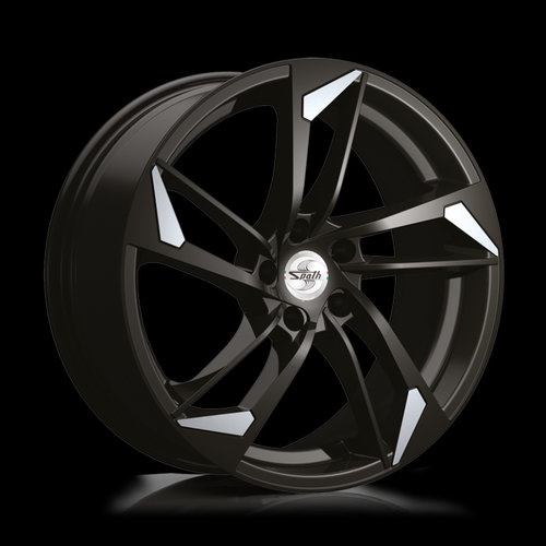 Janta aliaj Spath SP46 BLACK MATT SPECIAL LIP POLISHED CB66.5 5/112 19X8,5 ET25