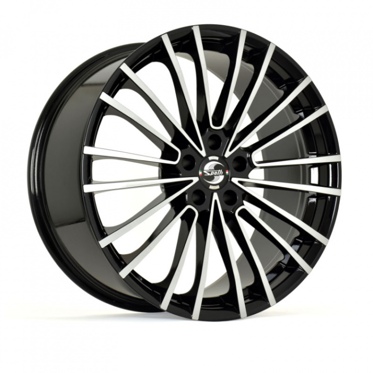 Janta aliaj Spath SP48/A BLACK POLISHED CB72.6 5/120 18X8 ET30