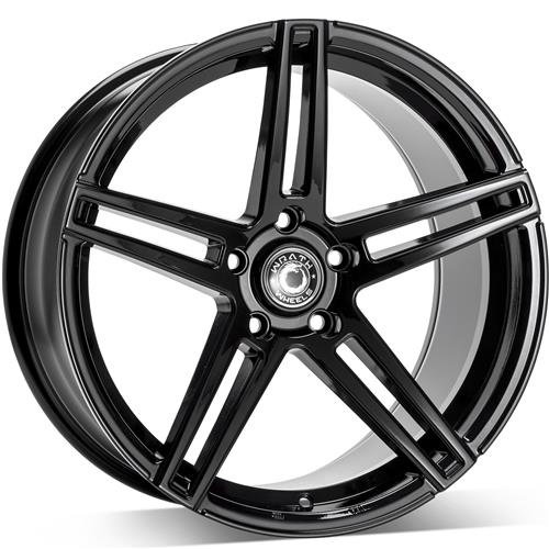 Janta aliaj Wrath Wheels WF-1 BLK - Black Glossy CB73.1 5/112 18X8.0 ET42
