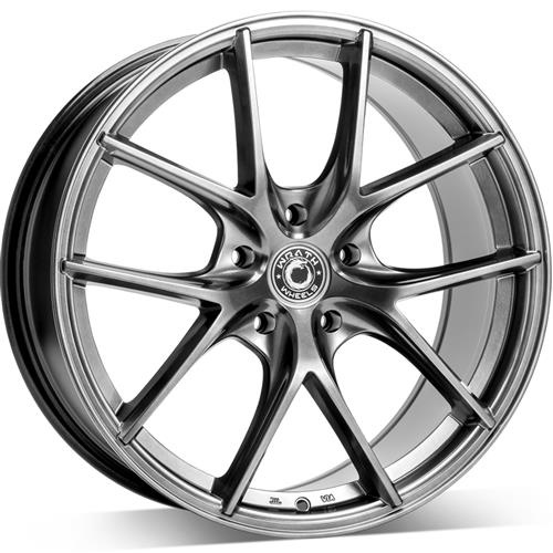 Janta aliaj Wrath Wheels WF-11 HB - Hyper black CB73.1 5/112 18X8.0 ET40