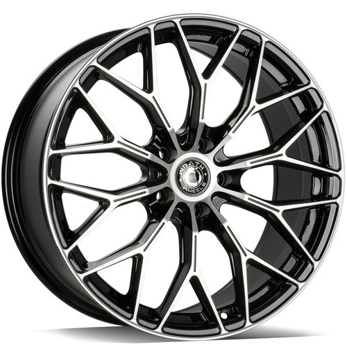 Janta aliaj Wrath Wheels WF-16 8.5x19 5x112 ET40 BP - Black polished