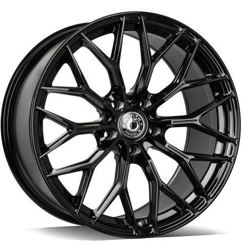 Janta aliaj Wrath Wheels WF-16 9.5x19 5x120 ET38 BLK - Black Glossy