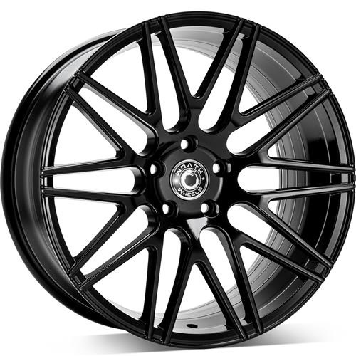 Janta aliaj Wrath Wheels WF-3 10.0x20 5x112 ET40 BLK - Black Glossy