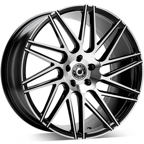 Janta aliaj Wrath Wheels WF-4 10.0x20 5x112 ET42 BP - Black polished