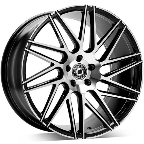 Janta aliaj Wrath Wheels WF-4 10.0x20 5x112 ET42 BP - Black polished