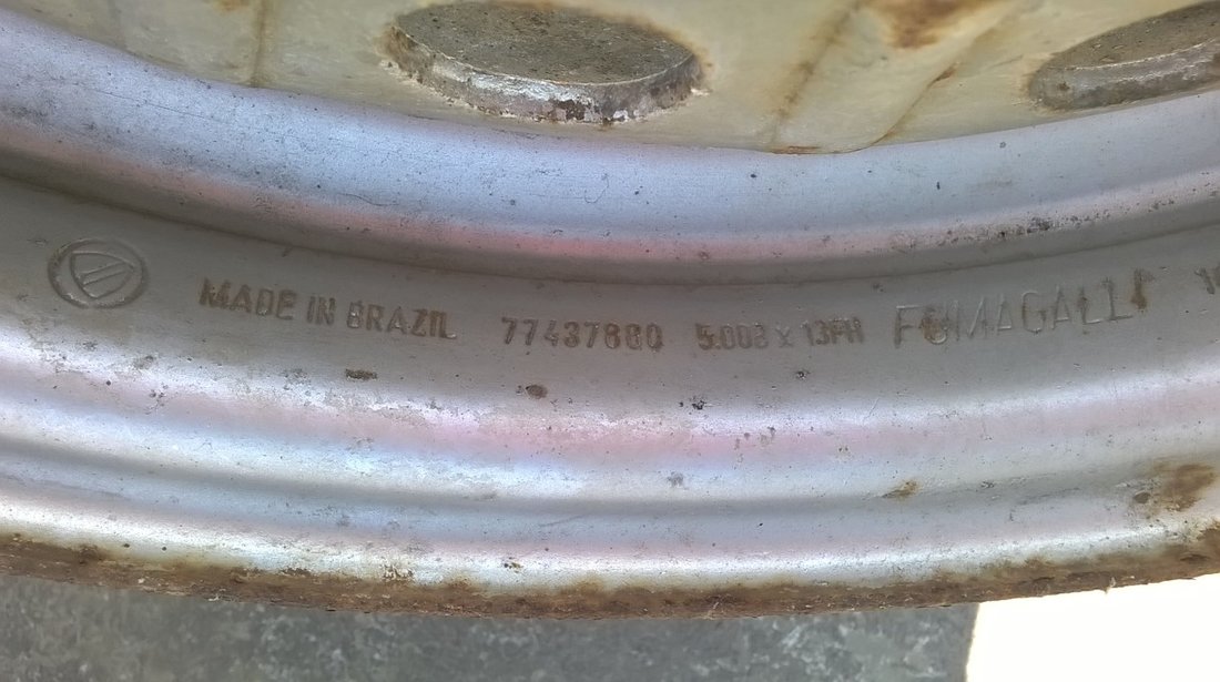 Janta de tabla/otel 4x98 pe 13" pt fiat alfa romeo lada lancia