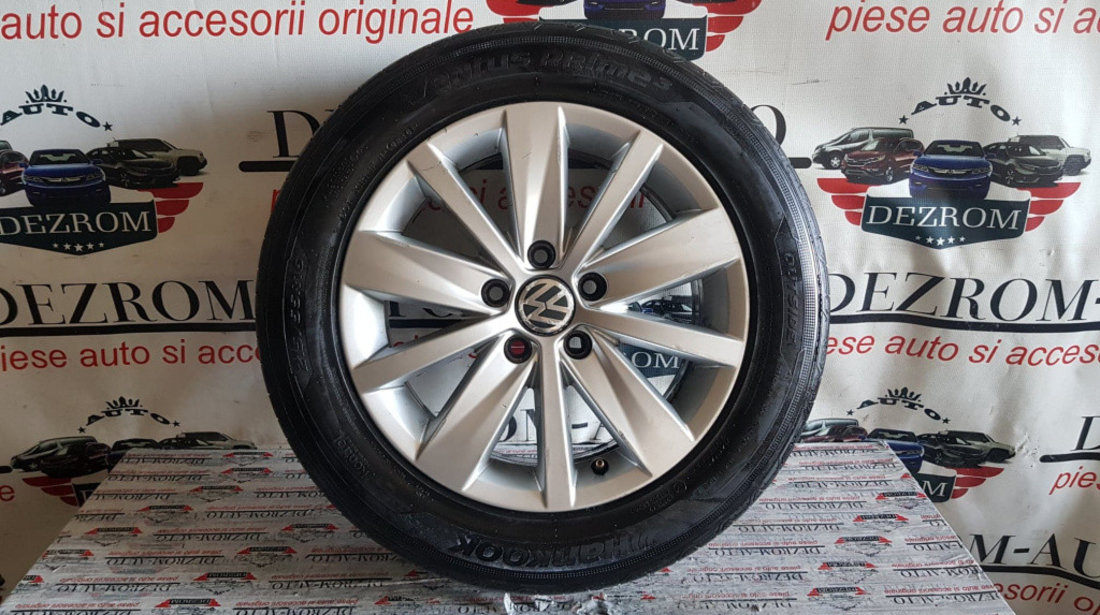 Janta originala 16 inch VW Passat B7 5x112 7J ET45 cod piesa : 3AA601025