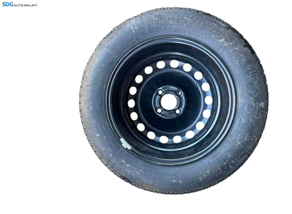Janta Rezerva Tabla 4x100 195 65 15 R15 Anvelopa Cauciuc Nou Renault Megane 2 2002 - 2008 [B4192]