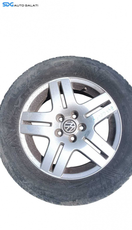 Janta Roata Aliaj 195 65 15 R15 5x100 6Jx15H2 ET38 Volkswagen Bora 1998 - 2005 Cod 1J0601025Q [M8489]