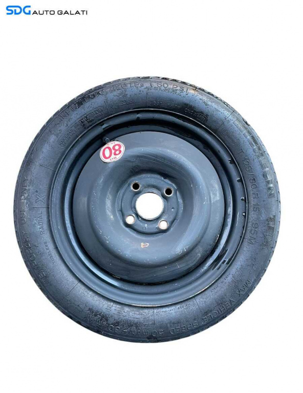 Janta Roata Rezerva Slim 31-2jx15h2x45 125 80 15 R15 4x100 Rover 200 25 45 MG ZR ZS 1995 - 2005 Cod RRC116520 [B4194]