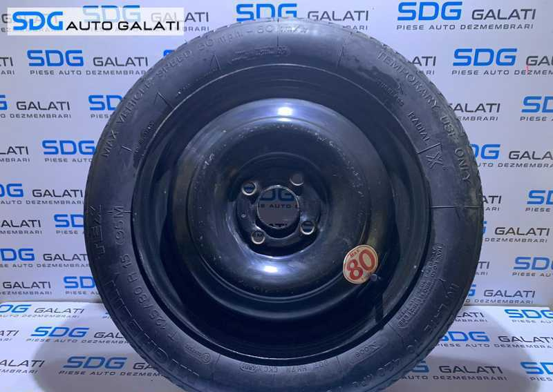 Janta Roata Rezerva Slim 31-2jx15h2x45 125 80 15 R15 4x100 Rover 200 25 45 MG ZR ZS 1995 - 2005 Cod RRC116520 [B4194]
