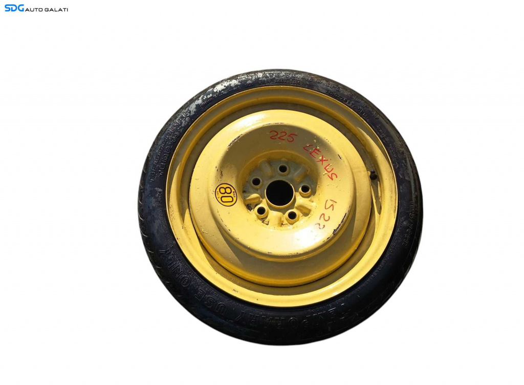 Janta Roata Rezerva Tabla Slim T125/70D17 125 70 17 Lexus IS 220 2005 - 2013 [V0223]