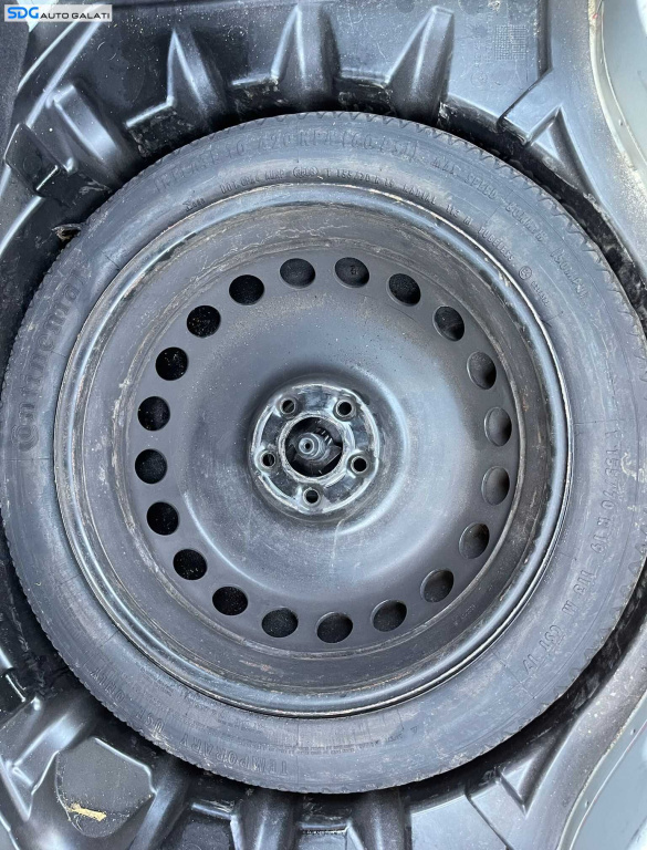Janta Roata Rezerva Tabla T 155 70 19 R19 ET35 Fara Anvelopa Mercedes Clasa S Class W221 S320 2005 - 2013 Cod 2214000202 [C0395]